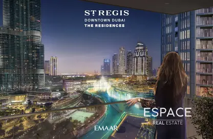 Apartment - 4 Bedrooms - 4 Bathrooms for sale in St Regis The Residences - Burj Khalifa Area - Downtown Dubai - Dubai