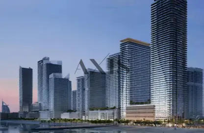 Apartment - 1 Bedroom - 1 Bathroom for sale in Seapoint - EMAAR Beachfront - Dubai Harbour - Dubai