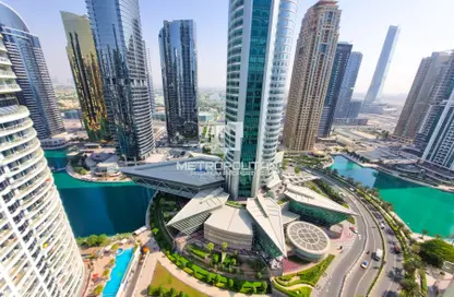 Apartment - 2 Bedrooms - 2 Bathrooms for rent in Indigo Tower - JLT Cluster D - Jumeirah Lake Towers - Dubai