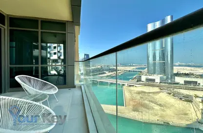 Apartment - 3 Bedrooms - 4 Bathrooms for rent in Canal Residence - Al Reem Island - Abu Dhabi