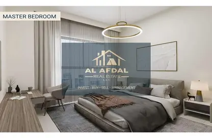 Apartment - 1 Bedroom - 2 Bathrooms for sale in Oasis Tower - Al Rashidiya 1 - Al Rashidiya - Ajman