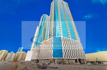 Apartment - 1 Bedroom - 2 Bathrooms for rent in Oasis Tower - Al Rashidiya 1 - Al Rashidiya - Ajman