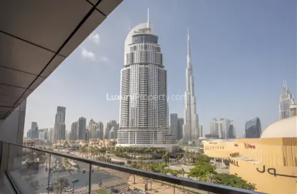 Apartment - 1 Bedroom - 2 Bathrooms for rent in Boulevard Point - Downtown Dubai - Dubai