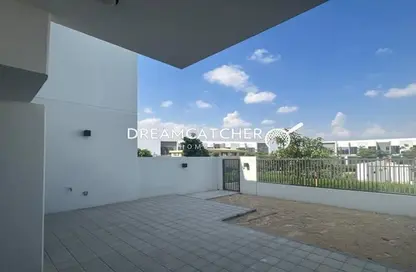 Terrace image for: Townhouse - 3 Bedrooms - 4 Bathrooms for rent in La Rosa 3 - Villanova - Dubai Land - Dubai, Image 1