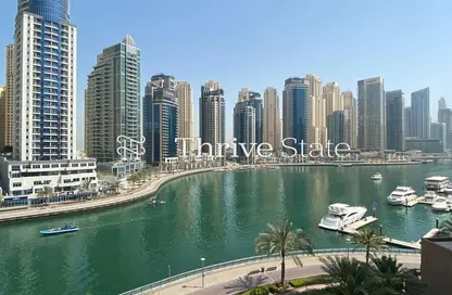 Apartment - 1 Bedroom - 2 Bathrooms for rent in The Waves Tower B - The Waves - Dubai Marina - Dubai