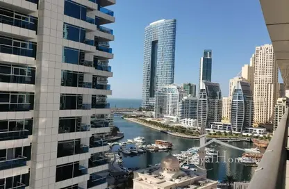 Apartment - 1 Bathroom for rent in Escan Tower - Dubai Marina - Dubai