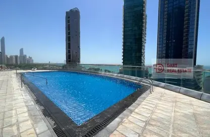 Apartment - 1 Bedroom - 2 Bathrooms for rent in Al Jowhara Tower - Corniche Road - Abu Dhabi