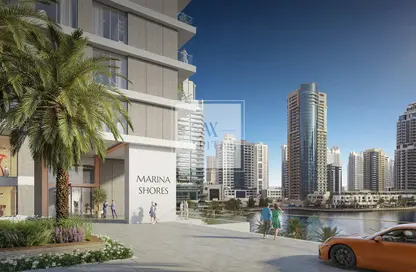 Apartment - 2 Bedrooms - 3 Bathrooms for sale in Marina Shores - Dubai Marina - Dubai