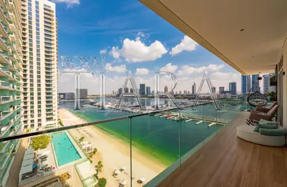 Apartment - 3 Bedrooms - 4 Bathrooms for sale in Sunrise Bay - EMAAR Beachfront - Dubai Harbour - Dubai