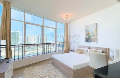 Apartment - Studio - 1 Bathroom for rent in Hydra Avenue Towers - City Of Lights - Al Reem Island - Abu Dhabi