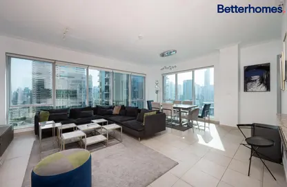 Apartment - 2 Bedrooms - 3 Bathrooms for rent in Attessa Tower - Marina Promenade - Dubai Marina - Dubai