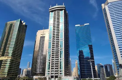 Office Space - Studio - 2 Bathrooms for rent in One Lake Plaza - JLT Cluster T - Jumeirah Lake Towers - Dubai