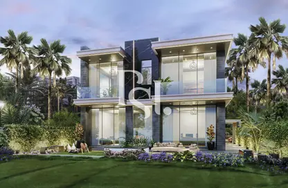 Villa - 6 Bedrooms - 7 Bathrooms for sale in Venice - Damac Lagoons - Dubai