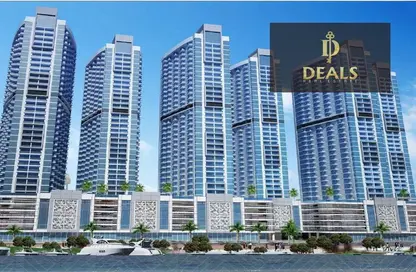 Apartment - 1 Bedroom - 2 Bathrooms for sale in Ajman Creek Towers - Al Rashidiya 1 - Al Rashidiya - Ajman