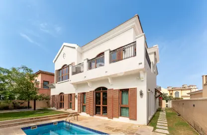 Villa - 4 Bedrooms - 5 Bathrooms for rent in Orange Lake - Fire - Jumeirah Golf Estates - Dubai