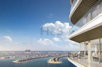 Apartment - 1 Bedroom - 2 Bathrooms for sale in Seapoint - EMAAR Beachfront - Dubai Harbour - Dubai