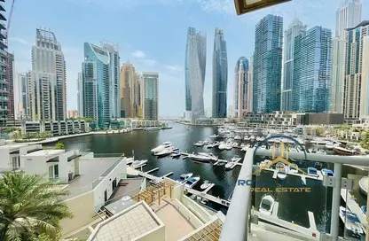 Apartment - 3 Bedrooms - 3 Bathrooms for rent in Al Habtoor Tower - Dubai Marina - Dubai