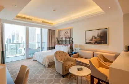 Apartment - 1 Bathroom for rent in Kempinski BLVD - Downtown Dubai - Dubai