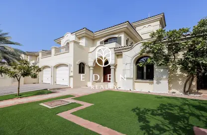 Villa - 4 Bedrooms - 5 Bathrooms for rent in Garden Homes Frond F - Garden Homes - Palm Jumeirah - Dubai