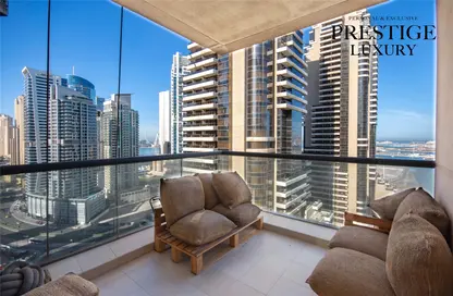 Apartment - 2 Bedrooms - 3 Bathrooms for sale in Iris Blue - Dubai Marina - Dubai