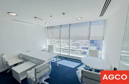 Office Space - Studio - 2 Bathrooms for rent in Reef Tower - JLT Cluster O - Jumeirah Lake Towers - Dubai