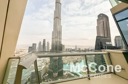 Apartment - 3 Bedrooms - 4 Bathrooms for rent in Burj Vista 1 - Burj Vista - Downtown Dubai - Dubai