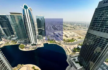 Apartment - 1 Bedroom - 2 Bathrooms for rent in Green Lakes Towers - JLT Cluster S - Jumeirah Lake Towers - Dubai