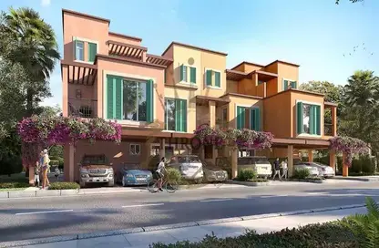 Townhouse - 4 Bedrooms - 3 Bathrooms for sale in Nice - Damac Lagoons - Dubai