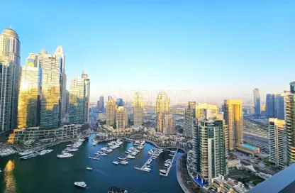 Apartment - 3 Bedrooms - 3 Bathrooms for rent in No.9 - Dubai Marina - Dubai