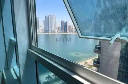 Apartment - 1 Bedroom - 2 Bathrooms for sale in Palm Tower 1 - Palm Towers - Al Majaz - Sharjah