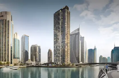 Apartment - 3 Bedrooms - 4 Bathrooms for sale in Marina Shores - Dubai Marina - Dubai