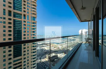 Apartment - 2 Bedrooms - 3 Bathrooms for sale in Ocean Heights - Dubai Marina - Dubai