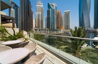 Apartment - 4 Bedrooms - 5 Bathrooms for rent in Marinascape Marina Homes - Trident Marinascape - Dubai Marina - Dubai