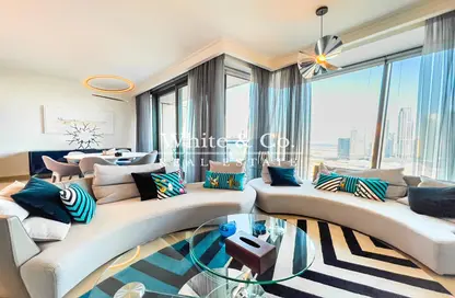 Apartment - 3 Bedrooms - 4 Bathrooms for rent in Burj Vista 1 - Burj Vista - Downtown Dubai - Dubai