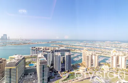 Apartment - Studio - 1 Bathroom for rent in The Palm Tower - Palm Jumeirah - Dubai