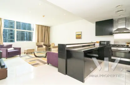 Apartment - 1 Bedroom - 2 Bathrooms for rent in Damac Maison Cour Jardin - Business Bay - Dubai