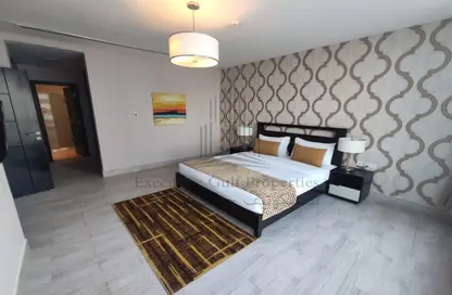 Apartment - 1 Bedroom - 2 Bathrooms for rent in Al Ghaith Tower - Hamdan Street - Abu Dhabi