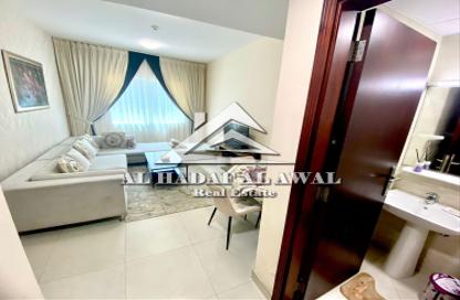 Apartment - 1 Bedroom - 2 Bathrooms for rent in GGICO Crown Residence - Al Taawun - Sharjah