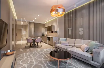 Living / Dining Room image for: Apartment - 1 Bedroom - 2 Bathrooms for sale in Verdana - Dubai Investment Park - Dubai, Image 1
