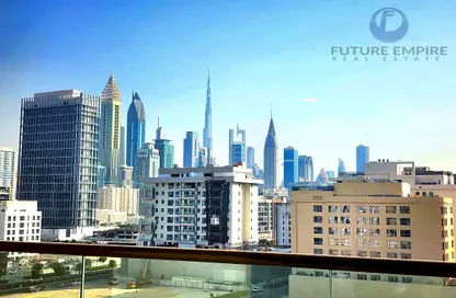 Apartment - 3 Bedrooms - 4 Bathrooms for rent in DuWest Residence - Jumeirah Garden City - Al Satwa - Dubai