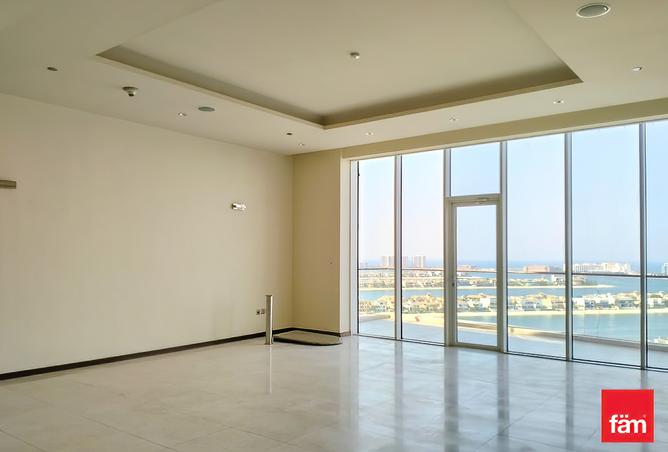 Apartment - 3 Bedrooms - 4 Bathrooms for rent in Diamond - Tiara Residences - Palm Jumeirah - Dubai