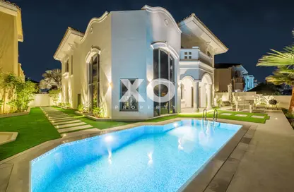 Villa - 5 Bedrooms - 6 Bathrooms for rent in Garden Homes Frond O - Garden Homes - Palm Jumeirah - Dubai