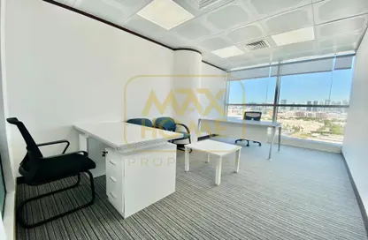 Office Space - Studio - 2 Bathrooms for rent in Junaibi Tower - Al Danah - Abu Dhabi