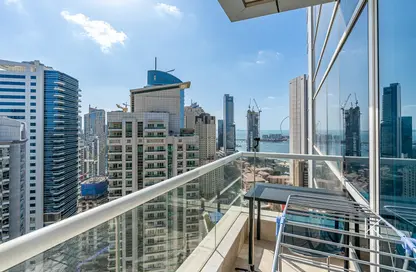 Apartment - 1 Bedroom - 2 Bathrooms for sale in Botanica Tower - Dubai Marina - Dubai