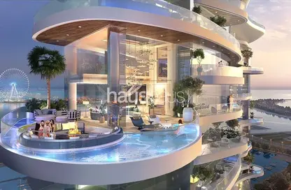 Penthouse - 3 Bedrooms - 5 Bathrooms for sale in Tower B - Damac Bay - Dubai Harbour - Dubai