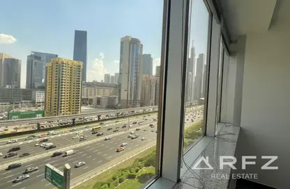 Office Space - Studio - 2 Bathrooms for rent in Al Moosa Tower 1 - Al Moosa Towers - Sheikh Zayed Road - Dubai