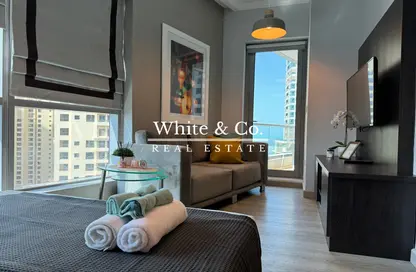 Apartment - Studio - 1 Bathroom for rent in Bay Central West - Bay Central - Dubai Marina - Dubai