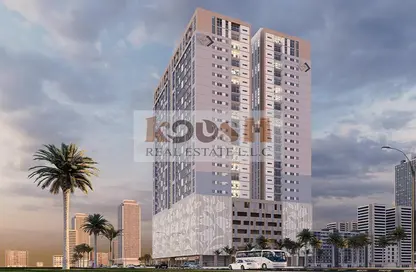 Apartment - 2 Bedrooms - 3 Bathrooms for sale in Bluebell Residence - Al Amerah - Ajman