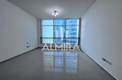 Empty Room image for: Apartment - 1 Bathroom for rent in C4 Tower - City Of Lights - Al Reem Island - Abu Dhabi, Image 1