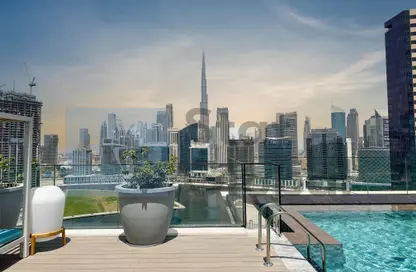 Apartment - 3 Bedrooms - 3 Bathrooms for rent in Intercontinental Residences Business Bay - Business Bay - Dubai